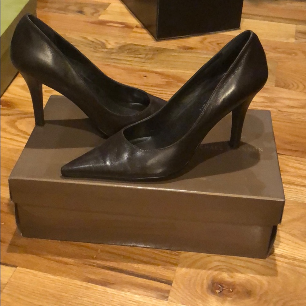 Brown heels